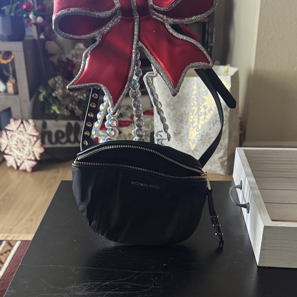 Michael Kors Black Fanny pack or Crossbody Bag